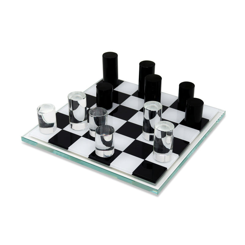 Jeu d'échecs en cristal