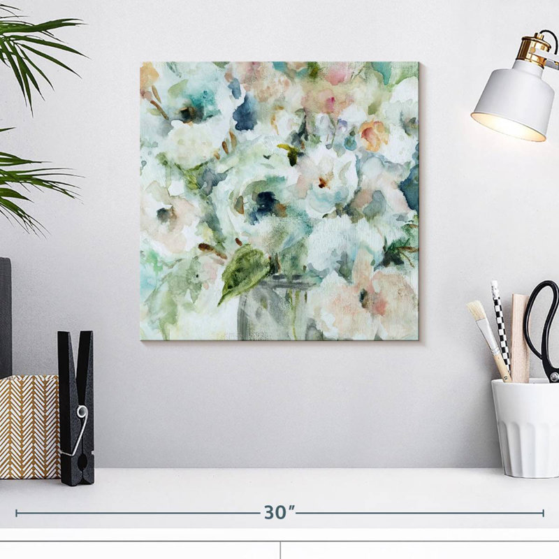 Blooming Softly, 16" H x 16" W