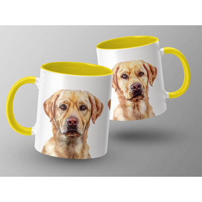 Yellow Labrador Design 11oz Coffee Mug