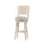 Authement Swivel Upholstered Counter Stool with Solid Wood Frame-127042018-75748550
