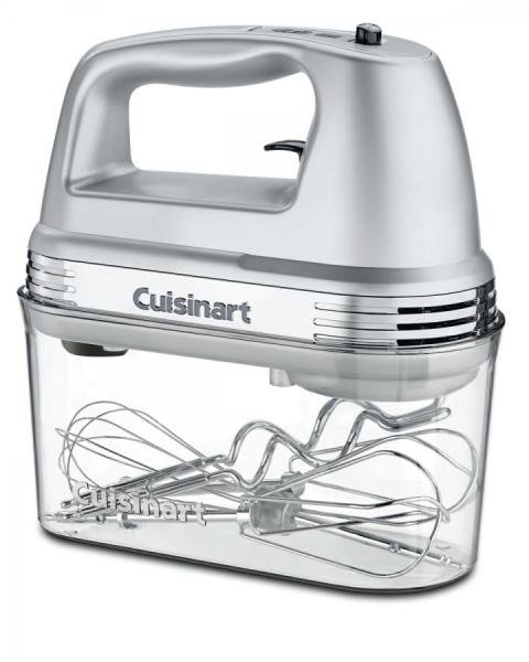 Cuisinart 9 Speed Hand Mixer, Brushed Chrome