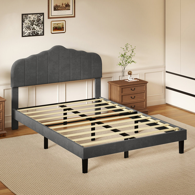 Upholstered Bed, Double (4'6)