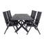 Dhairya 6 - Person Acacia Patio Dining Set with Rectangular Table