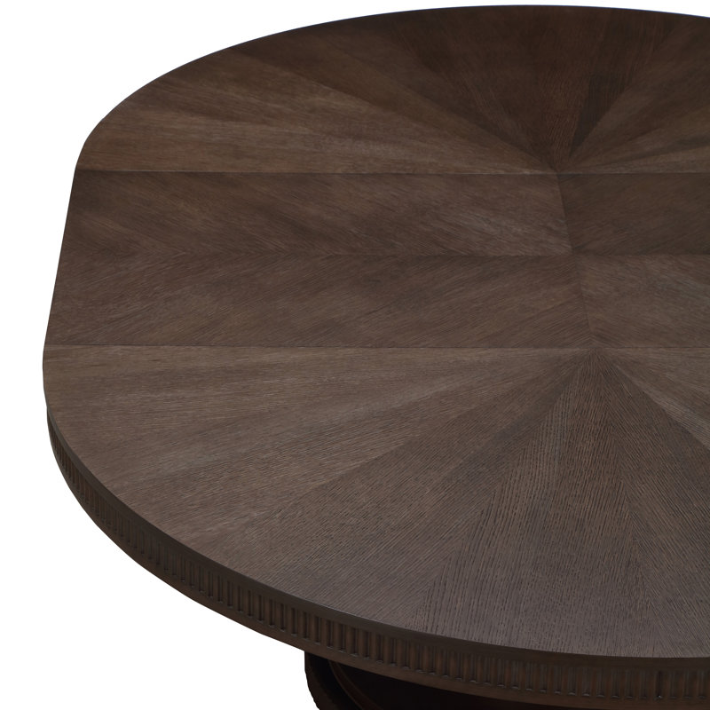 West Kensington Oval Dining Table, Espresso Wood