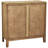 2 - Door Geometric Ripple Accent Storage Cabinet