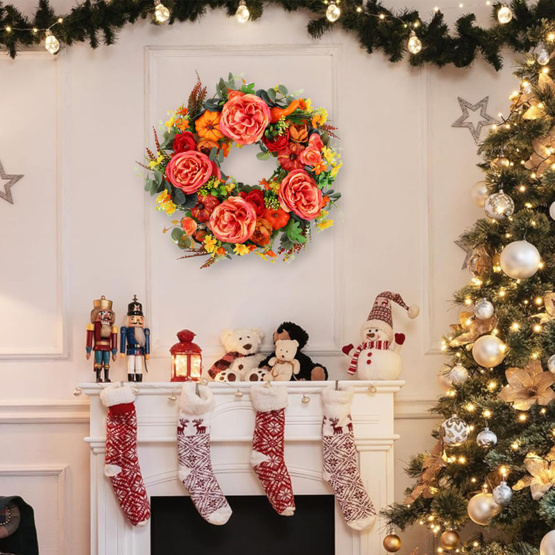 Faux 17.7'' Wreath