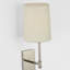 Suzanne Kasler Camille 16" Sconce with Linen Shade-1812155590