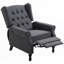 Fauteuil inclinable en tissu