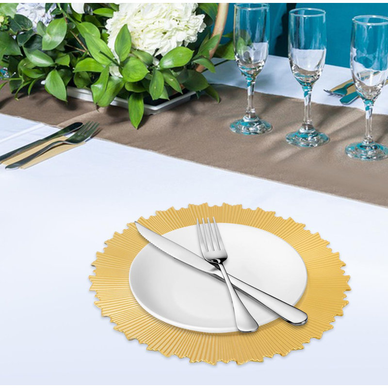 13'' Charger (Set of 50), Gold