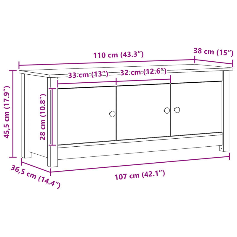 6 Pair Shoe Storage Cabinet
