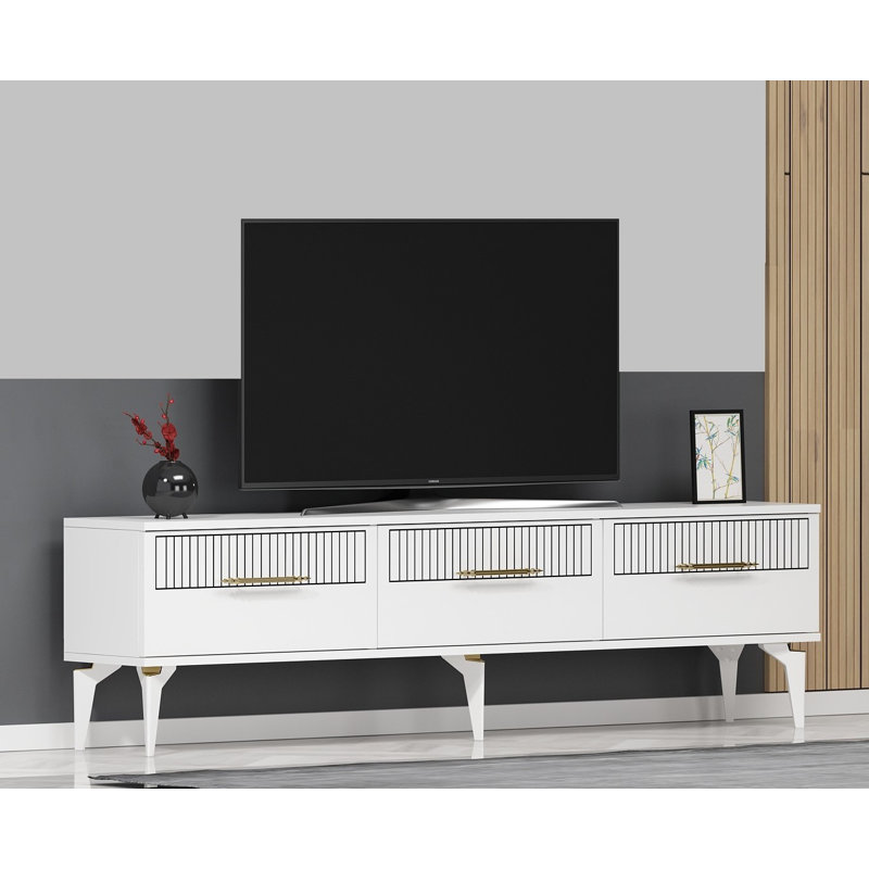 Keikei TV Stand, White