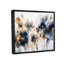 Impression sur toile bleu marine et or-93926149-93926150