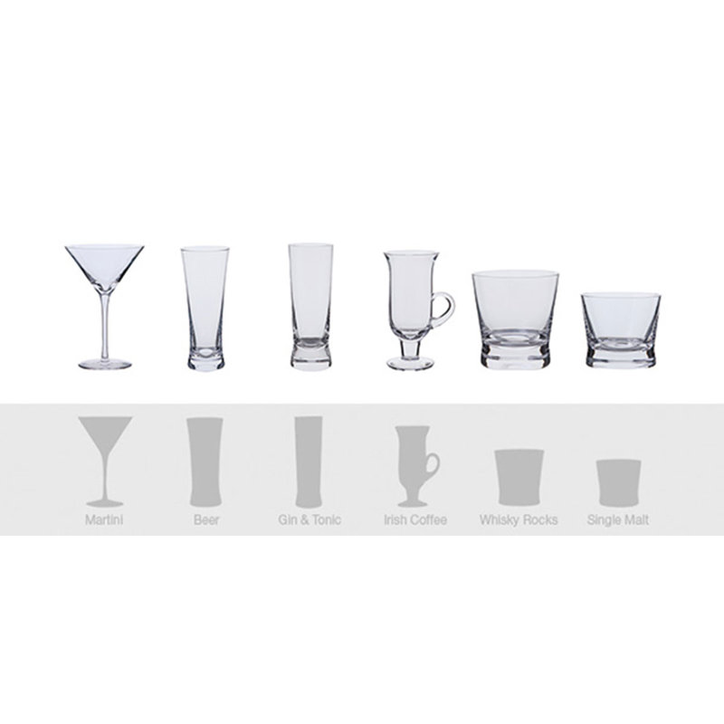Bar Excellence Beer Glass (Set of 2)