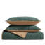 Eddie Bauer Cozy Plaid Patchwork Green Cotton Reversible Quilt Set-105782801