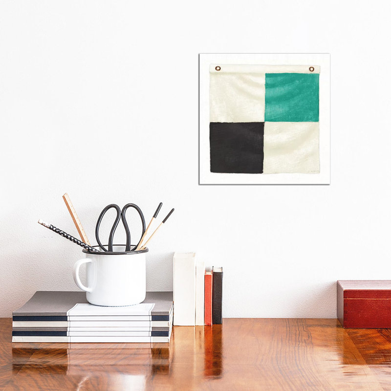 Nautique Xvi by James Wiens - Wrapped Canvas Painting, 30.48 cm H x 30.48 cm W