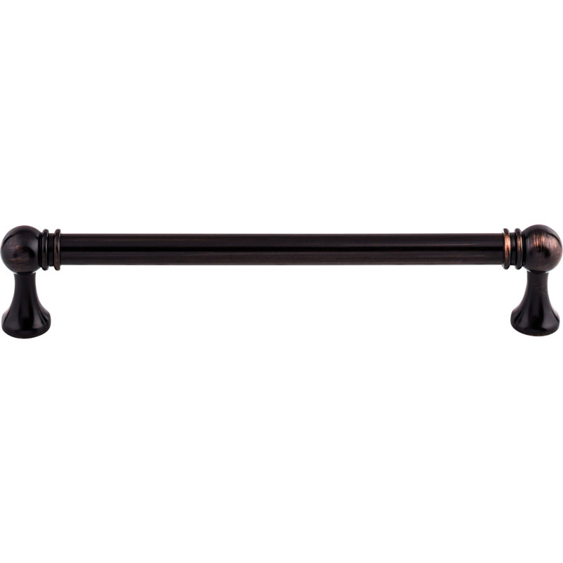 Kara Bar pull, Tuscan Bronze, 6 5/16"