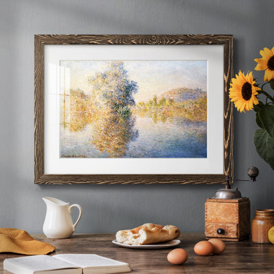 «Morning on the seine», 1893, reproduction d'art sur papier