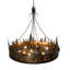 Rustic Lodge 14 - Light Chandelier