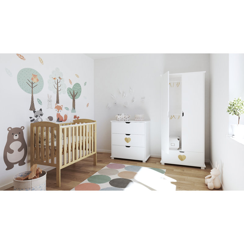 Waffi Space Saver Cot Natural 