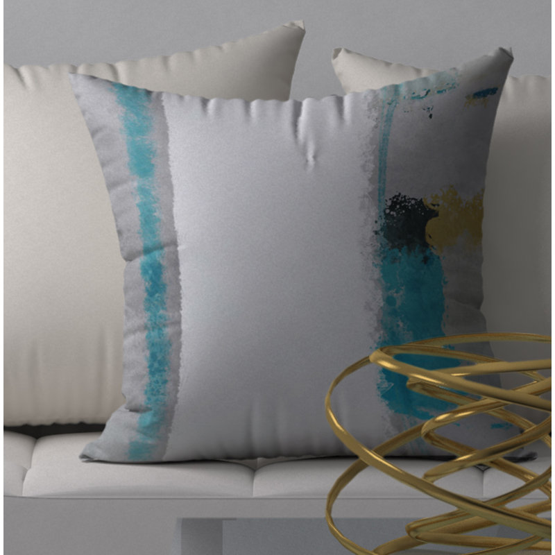Housse de coussin décorative carrée Lucky Great, 18 po x 18 po
