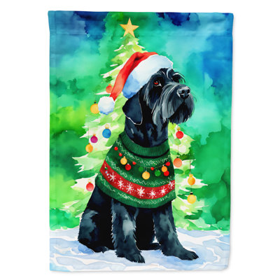Polyester  double face Noël