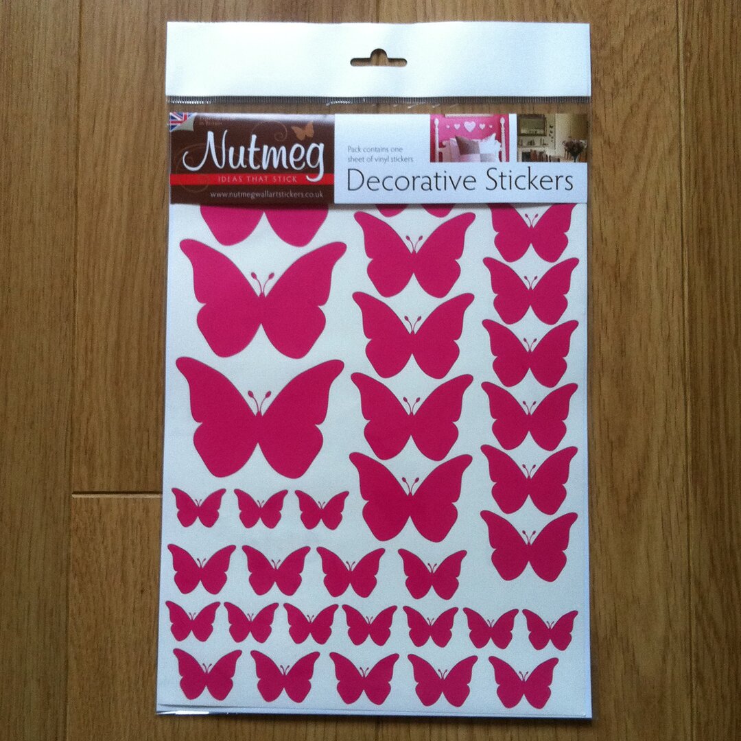 Wandsticker Butterflies Decorative