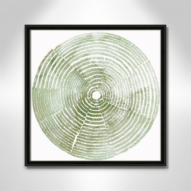 «Reaching Balance I», reproduction encadrée sur toile, Espresso, H 17,5 po x l 17,5 po x P 2 po