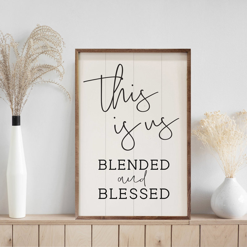 This is Us Blended and Blessed, H 8 po x l 5 po