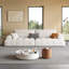 Canapé simple de style crème moderne-105832922