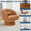 Upholstered Swivel Lounge Chair-1849045694