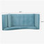 Chaise longue avec accoudoirs à volutes-1102333571