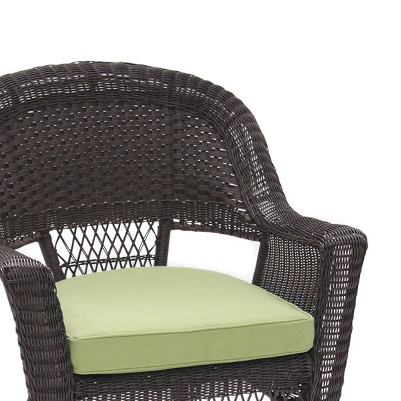 Karan Outdoor Lounge Chair, Espresso, Set of 2
