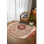 Tapis de coton oriental beige Marisol-1895813864