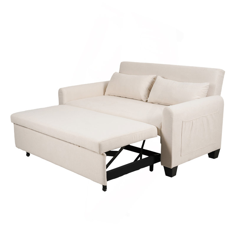 Pull-Out Sofa Bed, Beige
