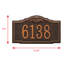 Gatewood Personalized Standard 1-Line Wall Address Plaque-809272618-809272612