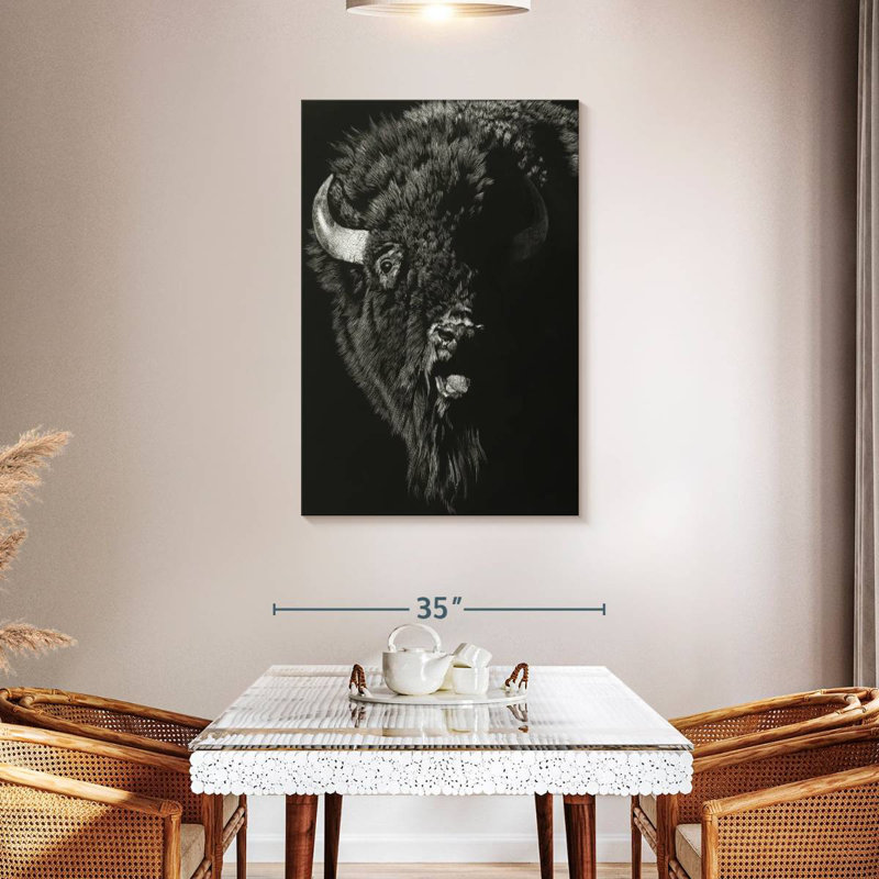 Brampt Wild Scratchboard II, 45" H x 30" W