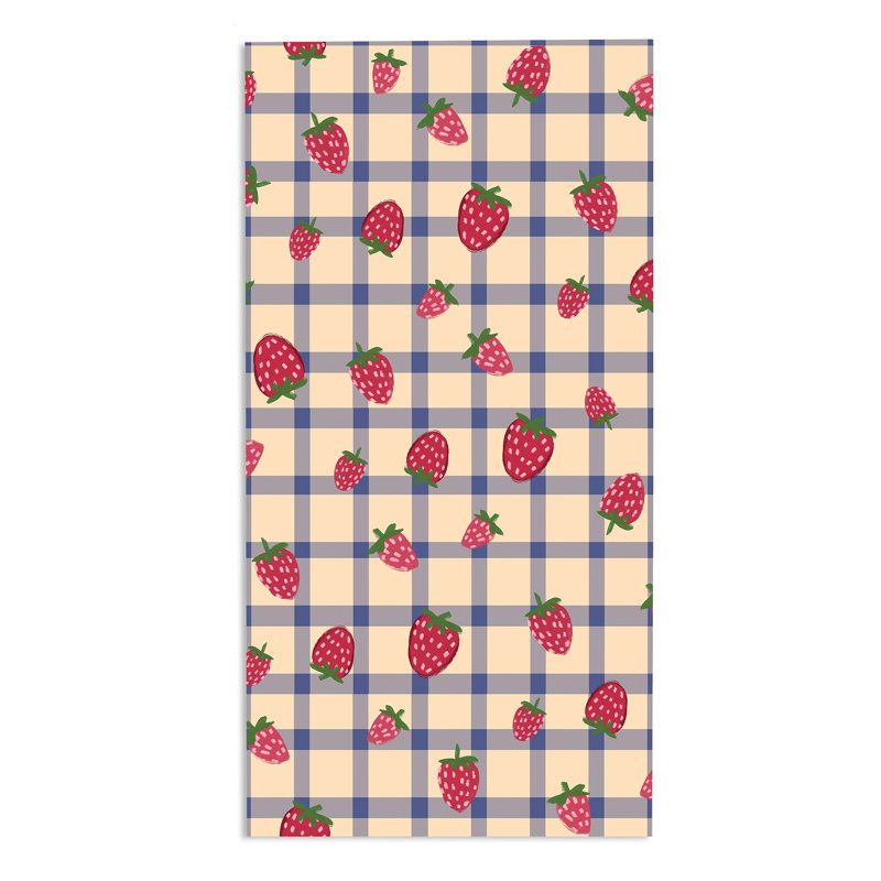 Serviette de plage Tomatoes On The Vine, 30 po x 60 po, Orange Tomatoes