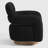 Bayville 29" Wide Sherpa Swivel Chair-1778646100