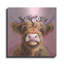 Art mural en métal luxueux «Grace Of The Glen» par Lucia Stewart, 12 po x 12 po-2061169733