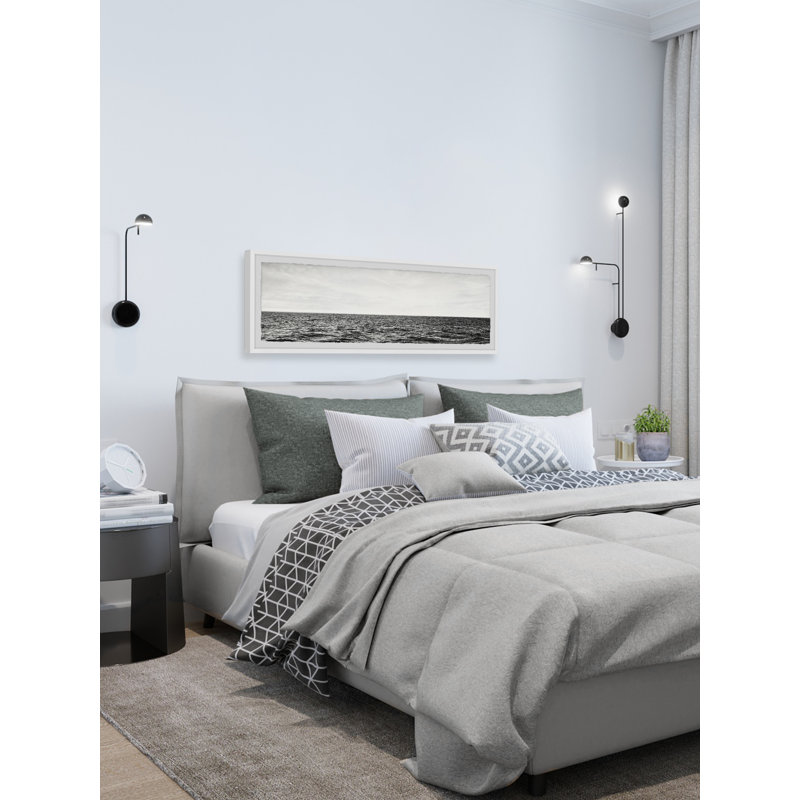 Sky Meets The Sea by Marmont Hill - Single Picture Frame Painting, 25cm H x 76cm W
