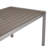 Aynura Rectangular Metal Outdoor Dining Table With Umbrella Hole , 71'' in. W 35'' in. D-30898032-55176987