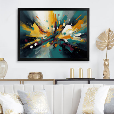 «Stasia Abstracted Poured Perception IV»