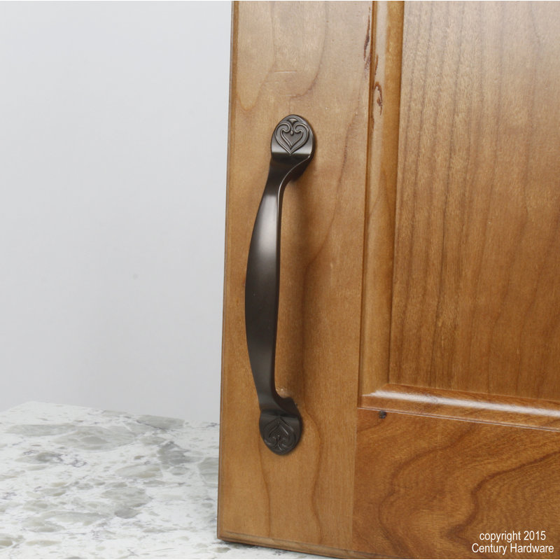Iris 3 3/4" Center to Center Arch pull, Oil Rubbed Bronze
