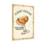 Cadre tendance à motif de cocktail rétro classique et élégant-657742147