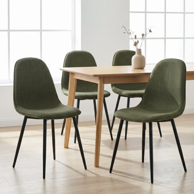Chaises d'appoint rembourrées Delfinia