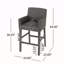 Tabouret de comptoir rembourré de 26 pouces-1241737976-1241737979-1241737982