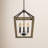 Icarus 4-Light Dimmable Lantern Geometric Chandelier -1809865009