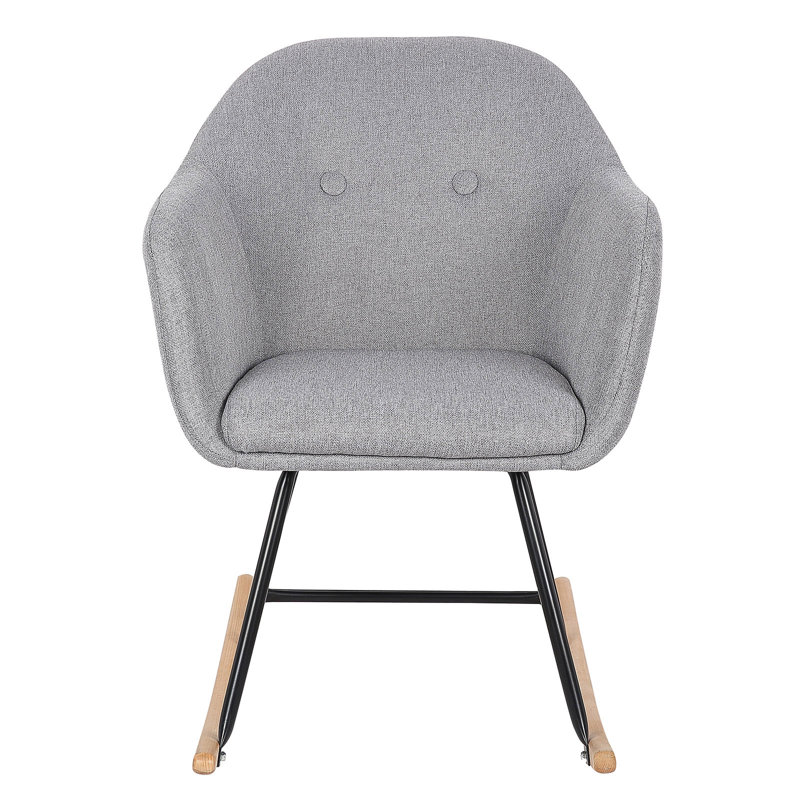 Cantrell Rocking Chair, Light Grey