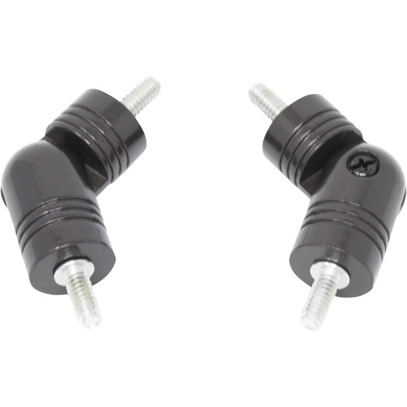 Meriville Hinged Elbow Connector, 2 pcs, 1", Oil-Rubbed Bronze