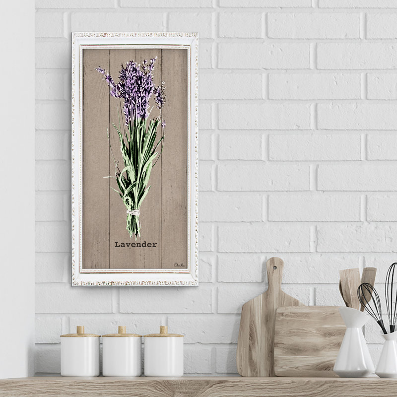«Lavender» par Olivia Rose - impression sur toile tendue, H 36 po x l 18 po x P 1,5 po